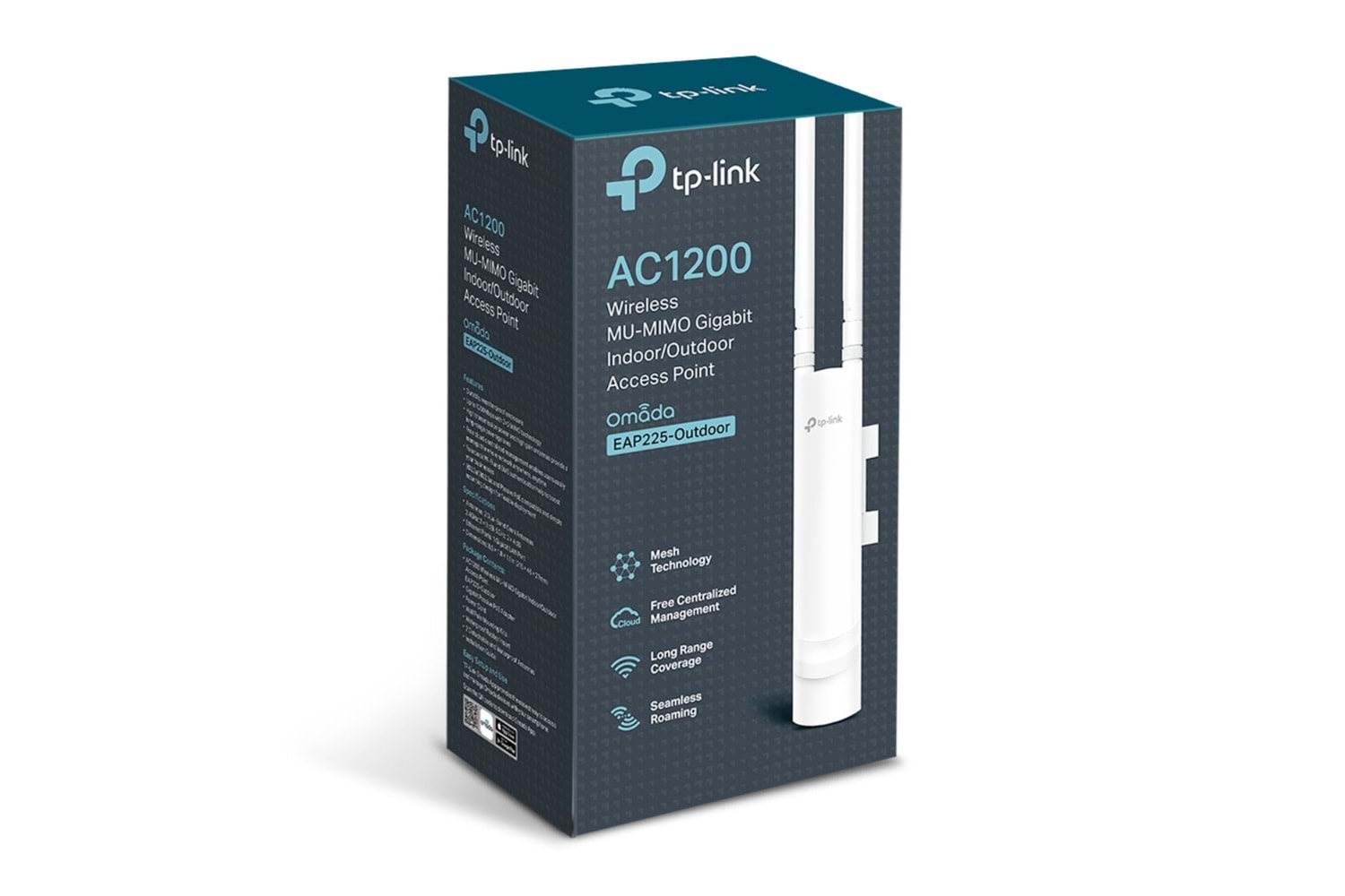 TP-Link EAP225-Outdoor AC1200 Indoor/Outdoor Dual-Band Wi-Fi Access Point