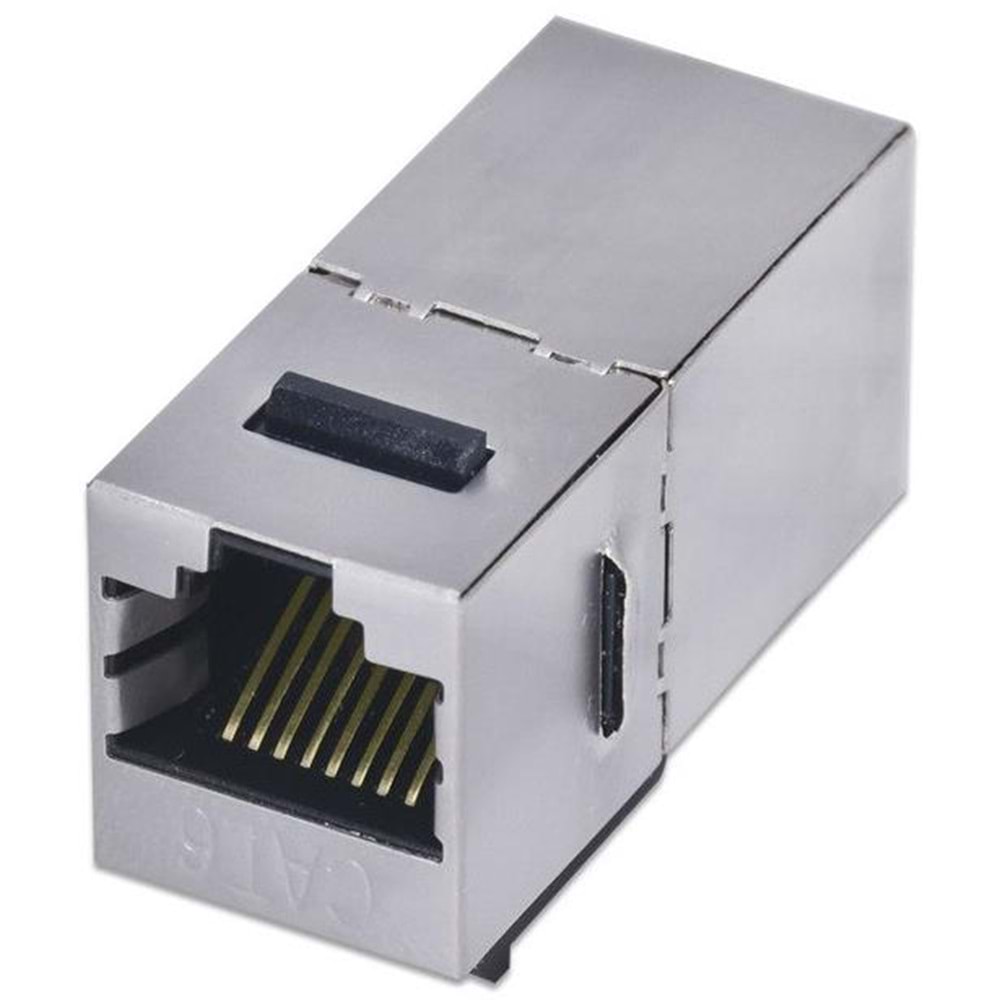 Cat6 Jack İnternet Kablo Birleştirici Rj45 Metal Dişi Dişi Ekleme Aparatı