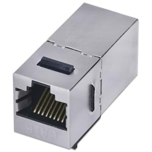 Cat6 Jack İnternet Kablo Birleştirici Rj45 Metal Dişi Dişi Ekleme Aparatı