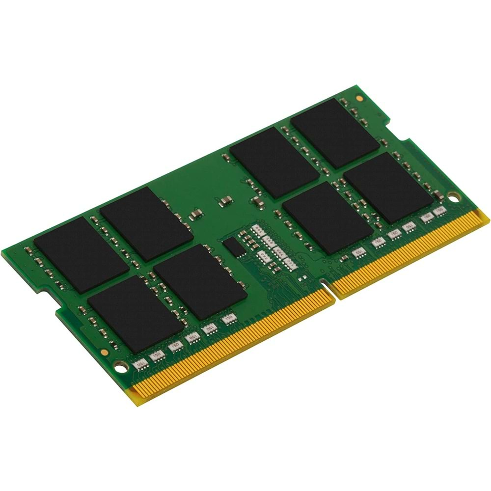 Kingston ValueRAM 32GB 2666 MHz DDR4 NonECC CL19 SODIMM 2Rx8 1.2V KVR26S19D8/32 Dizüstü Bilgisayar Belleği