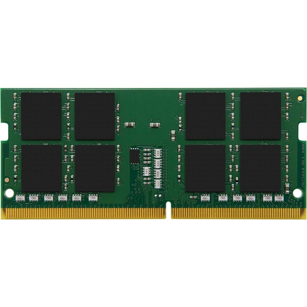 Kingston ValueRAM 32 GB 3200 MHz DDR4 Bellek NonECC CL22 SODIMM Notebook Ram 2Rx8 1.2V KVR32S22D8/32