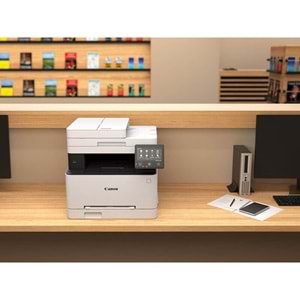 Canon MF655Cdw Wi-Fi + Tarayıcı + Fotokopi Çok Fonksiyonlu Renkli Lazer Yazıcı
