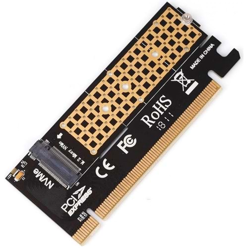 M.2 Nvme Ssd Ngff To Pcie 3.0 X16 Adaptör M Key Kart Çevirici Dönüştürücü