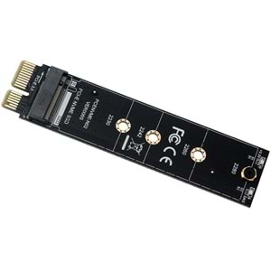 M.2 Nvme Ssd Ngff To Pcie 3.0 X1 Adaptör M Key Kart Çevirici Dönüştürücü