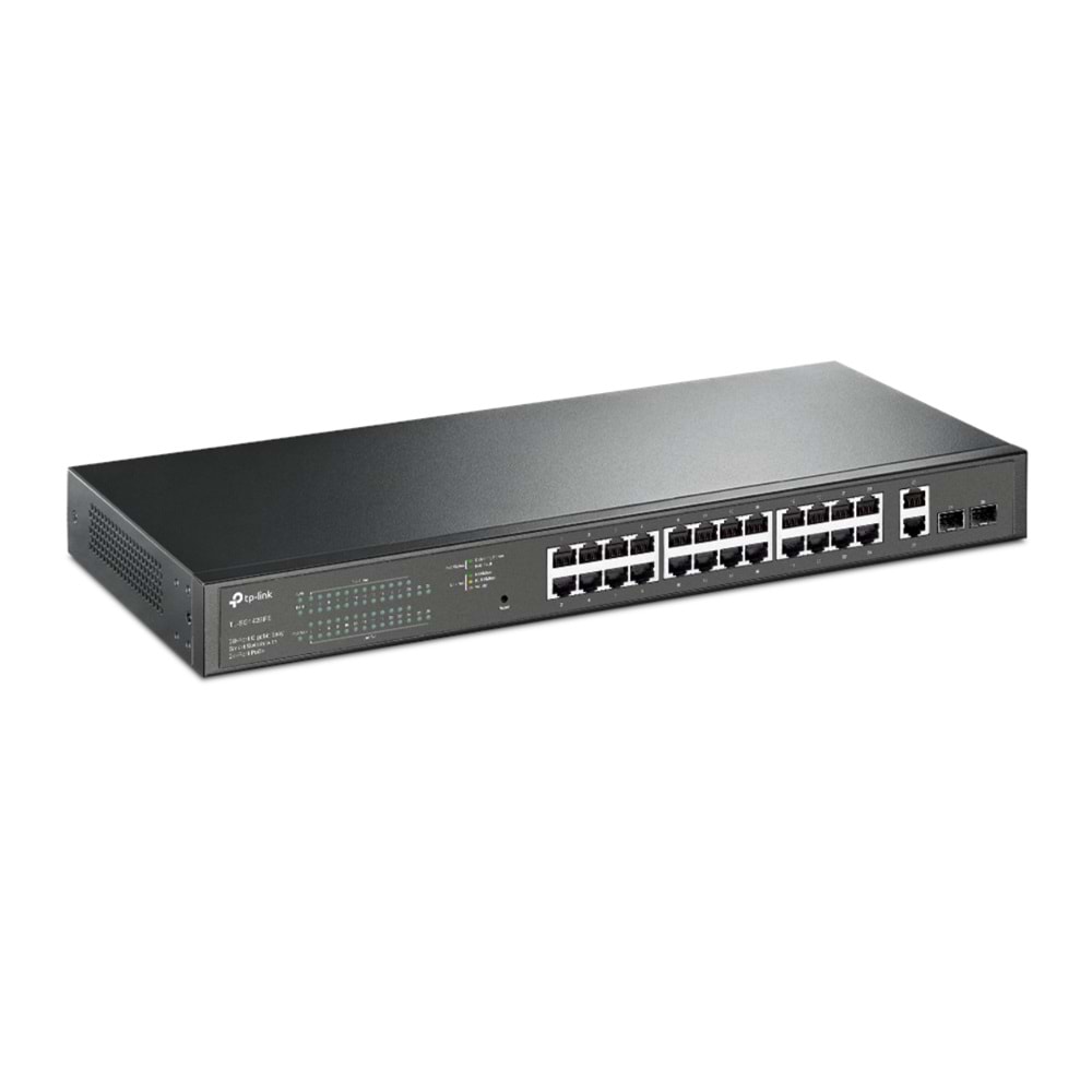 TP-Link TL-SG1428PE 28-Port Gigabit Easy Smart Switch 2-SFP 24-Port PoE+ (250W)