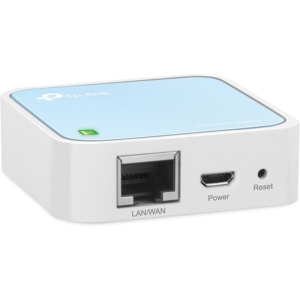 TP-Link TL-WR802N, N300 Mbps Kablosuz Taşınabilir Router