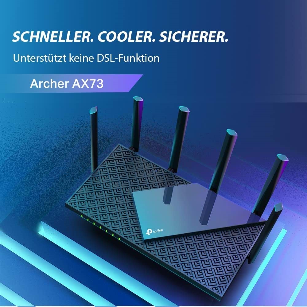 TP-Link Archer AX73 AX5400 Çift Bant Gigabit Wi-Fi 6 Yönlendirici