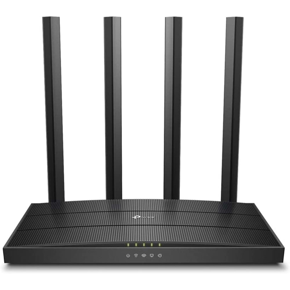 TP-Link Archer C6 AC1200 MU-MIMO Kablosuz Gigabit Yönlendirici Kablosu, Wi-Fi hizi 867 Mbps / 5 GHz