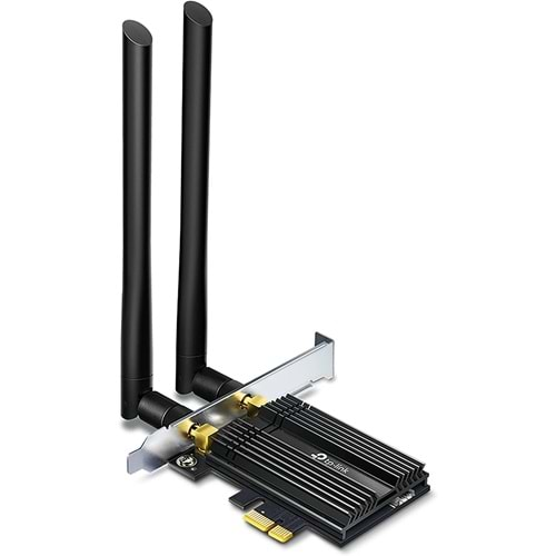 TP-Link Archer TX50E, AX3000 Mbps Wi-Fi 6 Bluetooth 5.0 PCIe Adaptör