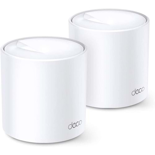 TP-Link Deco X20 AX1800 Mbps Tüm Ev Mesh Wi-Fi 6 Sistemi ( 2’li Paket )