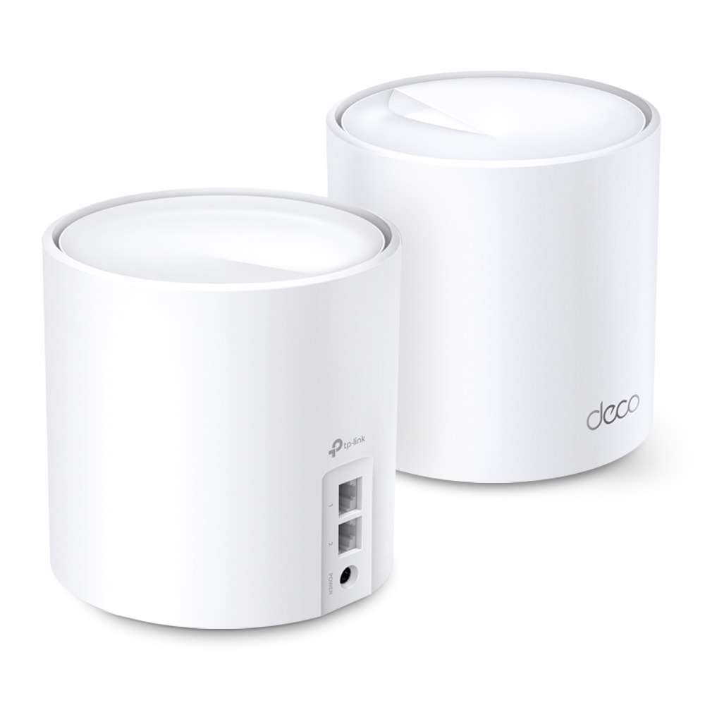 TP-Link Deco X20 AX1800 Mbps Tüm Ev Mesh Wi-Fi 6 Sistemi ( 2’li Paket )