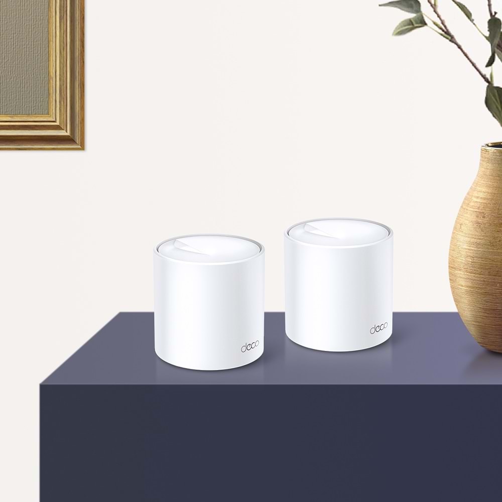 TP-Link Deco X20 AX1800 Mbps Tüm Ev Mesh Wi-Fi 6 Sistemi ( 2’li Paket )