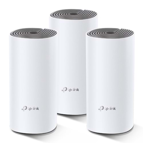 TP-Link Deco E4 1200 Mbps 5 GHz Wi-Fi Tüm Ev Mesh Sistemi ( 3’lü Paket )