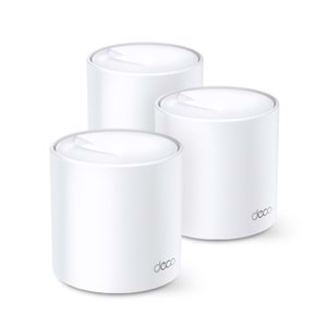 TP-Link Deco X20 AX1800 Mbps Wi-Fi 6 Tüm Ev Mesh Sistemi ( 3’lü Paket )