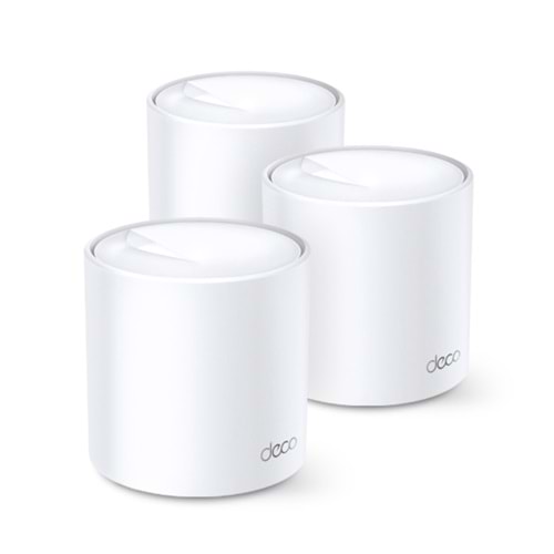 Deco X20 AX1800 Mbps Wi-Fi 6 Tüm Ev Mesh Sistemi ( 3’lü Paket )