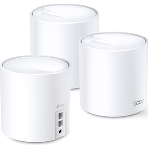TP-Link Deco X20 AX1800 Mbps Wi-Fi 6 Tüm Ev Mesh Sistemi ( 3’lü Paket )