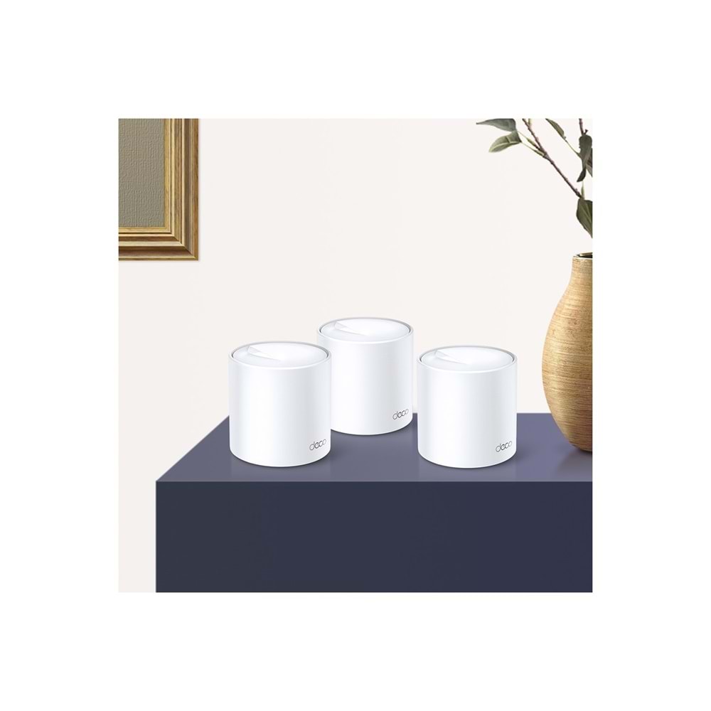 TP-Link Deco X20 AX1800 Mbps Wi-Fi 6 Tüm Ev Mesh Sistemi ( 3’lü Paket )