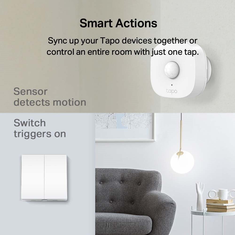 TP-Link Tapo S220 Akıllı Işık Anahtarı 2-Düğme 1-Yol