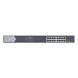 Hikvision DS-3E0518P-E/M 16 Port PoE (125W) Gigabit + 2xSFP Switch