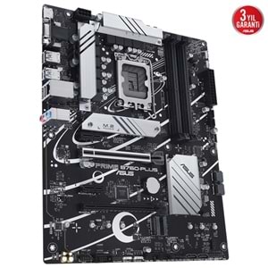 Asus Prime B760-Plus Intel B760 7200 MHz (OC) DDR5 Soket 1700 ATX Anakart
