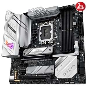Asus ROG STRIX B760-G GAMING WIFI Intel B760 7800 MHz DDR5 LGA 1700 Micro ATX Anakart
