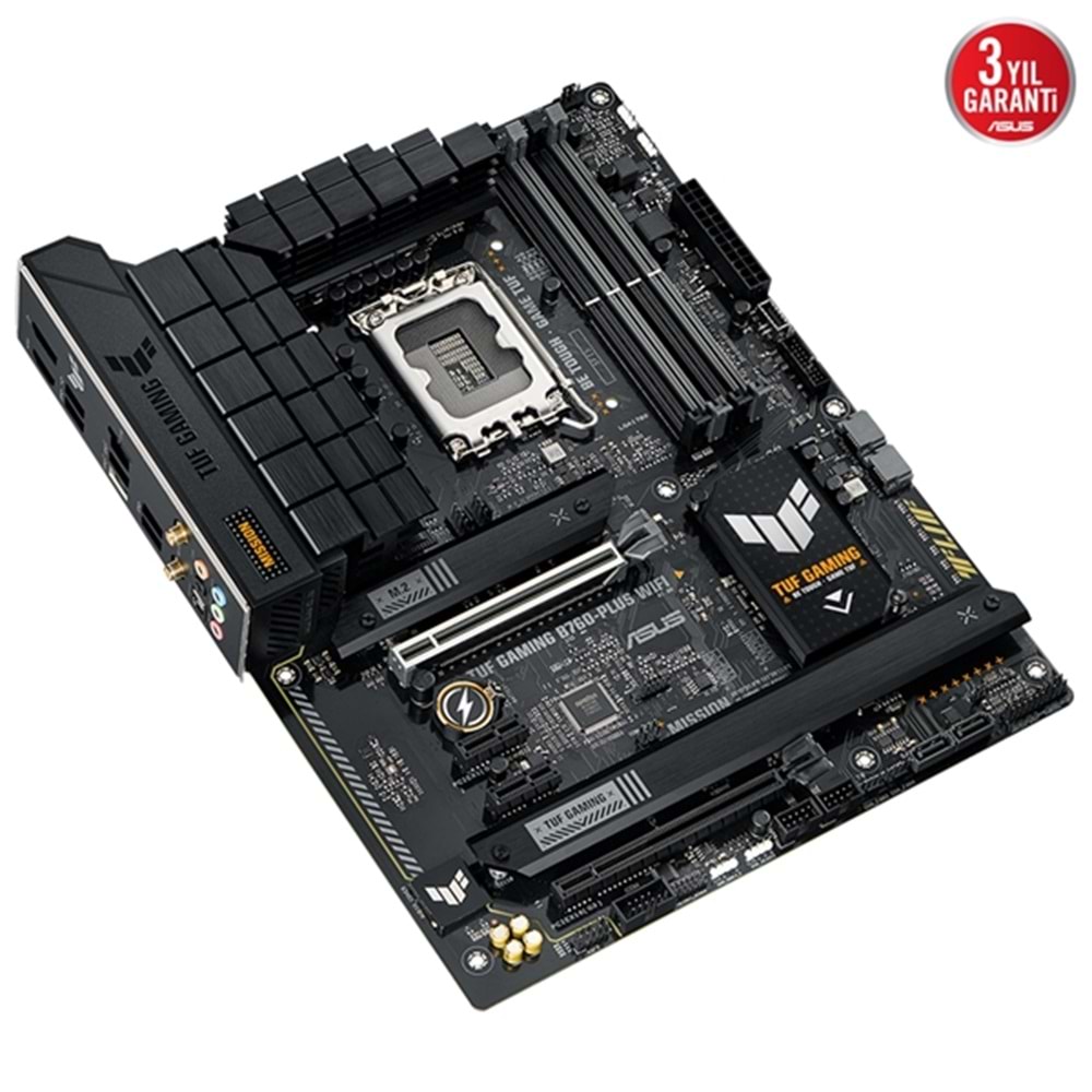 Asus TUF Gaming B760-Plus Wifi DDR5 HDMI-DP PCIE 4.0 1700P ATX Anakart