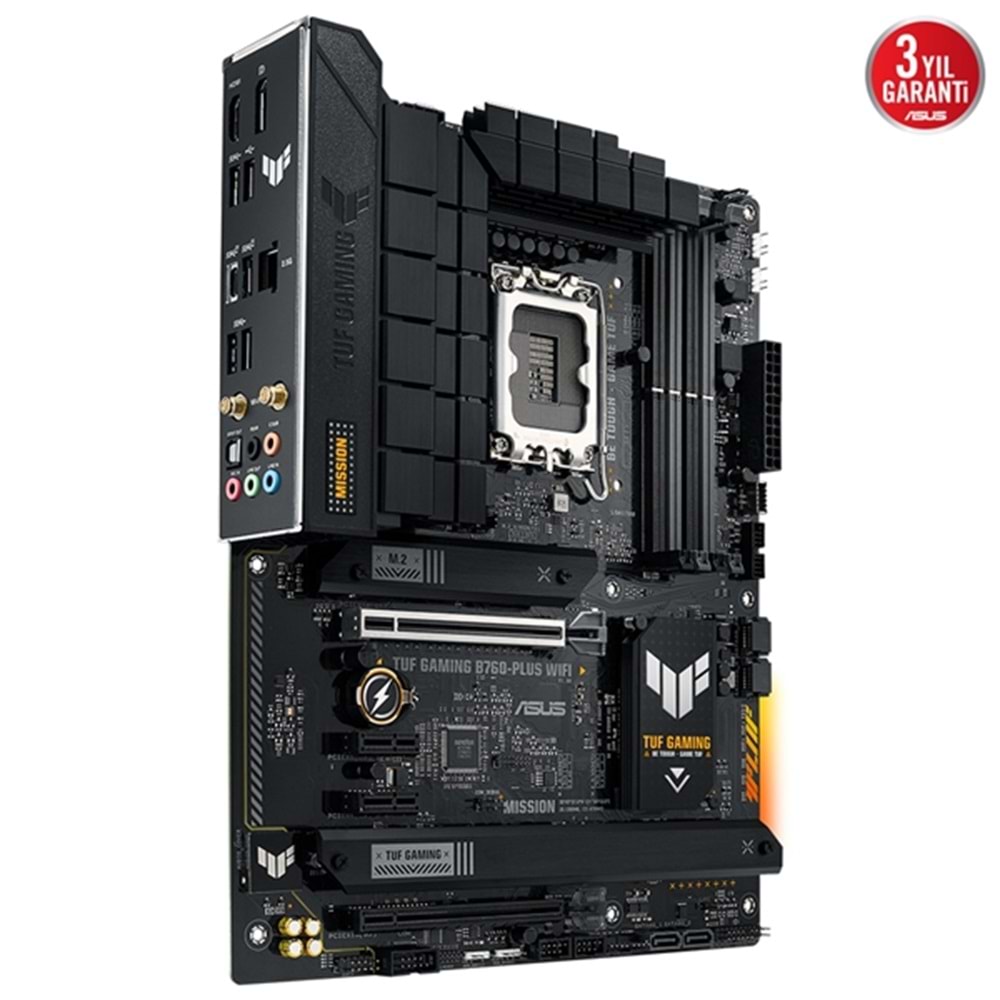 Asus TUF Gaming B760-Plus Wifi DDR5 HDMI-DP PCIE 4.0 1700P ATX Anakart