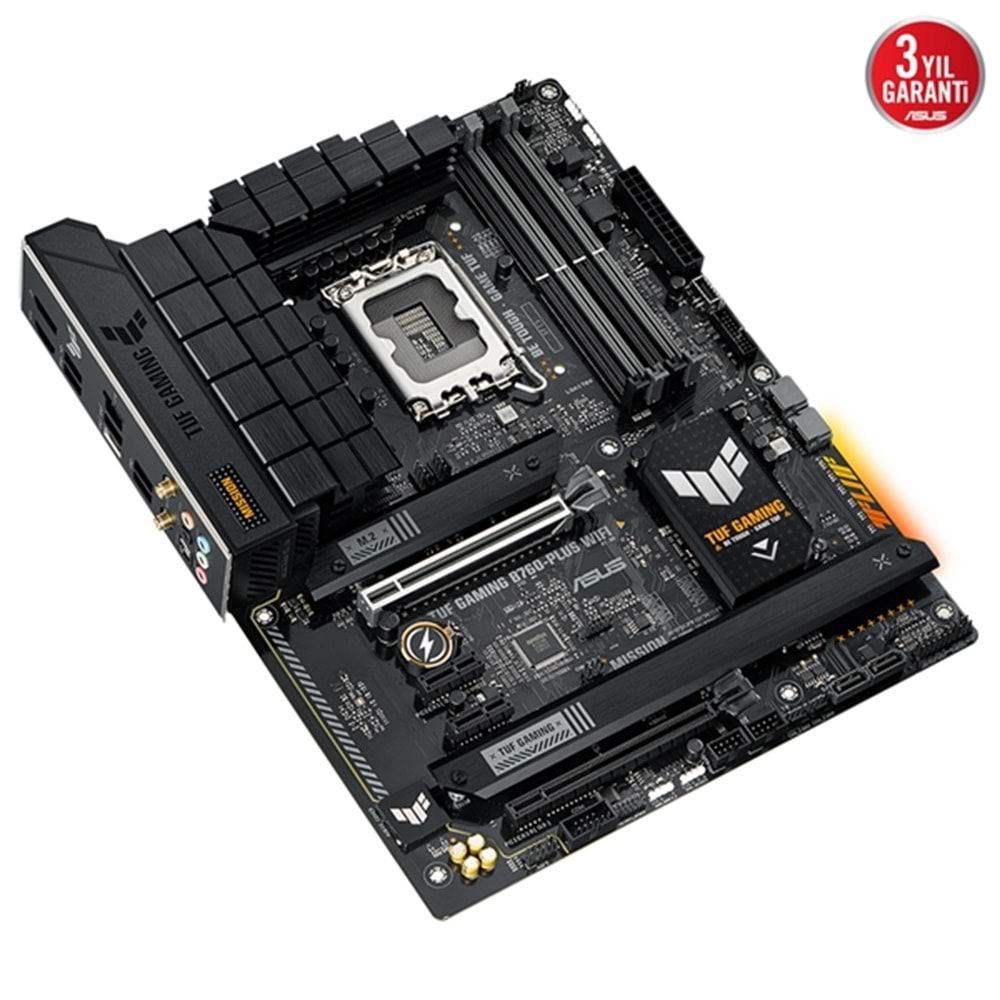 Asus TUF Gaming B760-Plus Wifi DDR5 HDMI-DP PCIE 4.0 1700P ATX Anakart