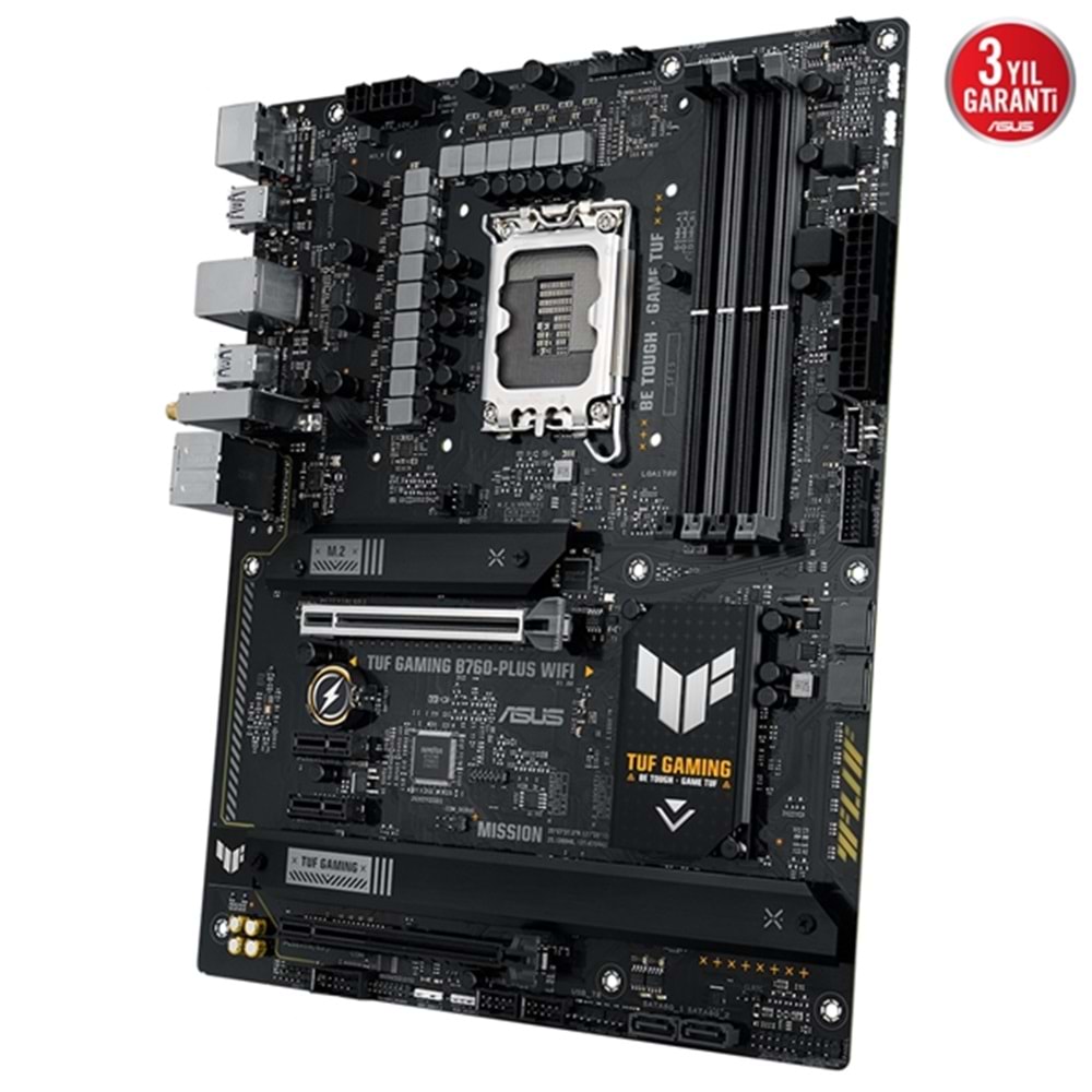 Asus TUF Gaming B760-Plus Wifi DDR5 HDMI-DP PCIE 4.0 1700P ATX Anakart