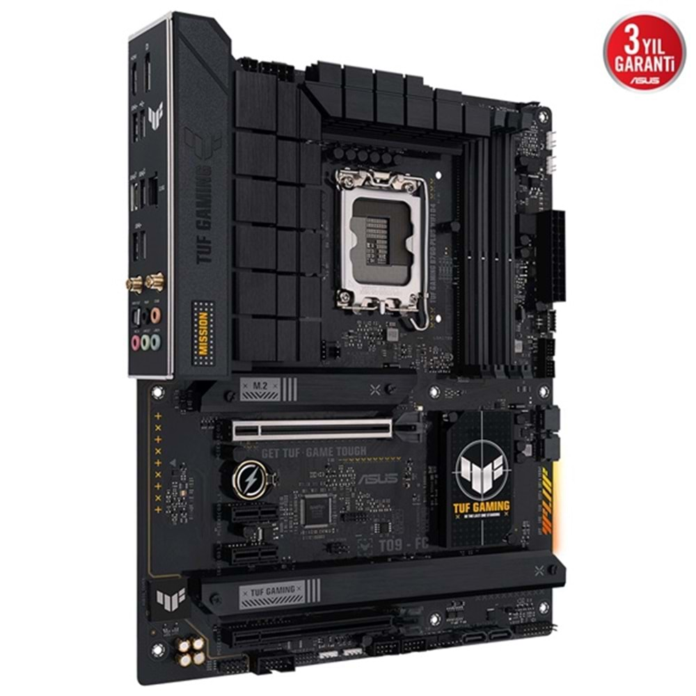 Asus TUF Gaming B760-Plus WIFI D4 Intel B760 5333 MHz (OC) DDR4 Soket 1700 ATX Anakart