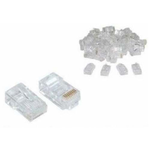 Rj45 Jack Cat5e İnternet Kablo Jak (100 Adet)