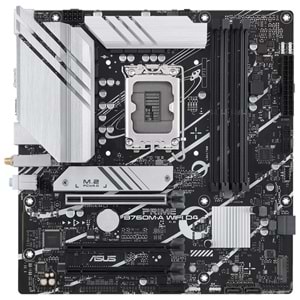 Asus Prime B760M-A WIFI D4 Intel B760 5333 MHz (OC) DDR4 Soket 1700 mATX Anakart