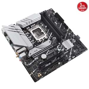 Asus Prime B760M-A WIFI D4 Intel B760 5333 MHz (OC) DDR4 Soket 1700 mATX Anakart