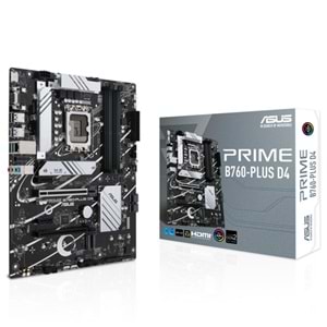 Asus Prime B760-PLUS D4 Intel B760 5066 MHz (OC) DDR4 Soket 1700 ATX Anakart
