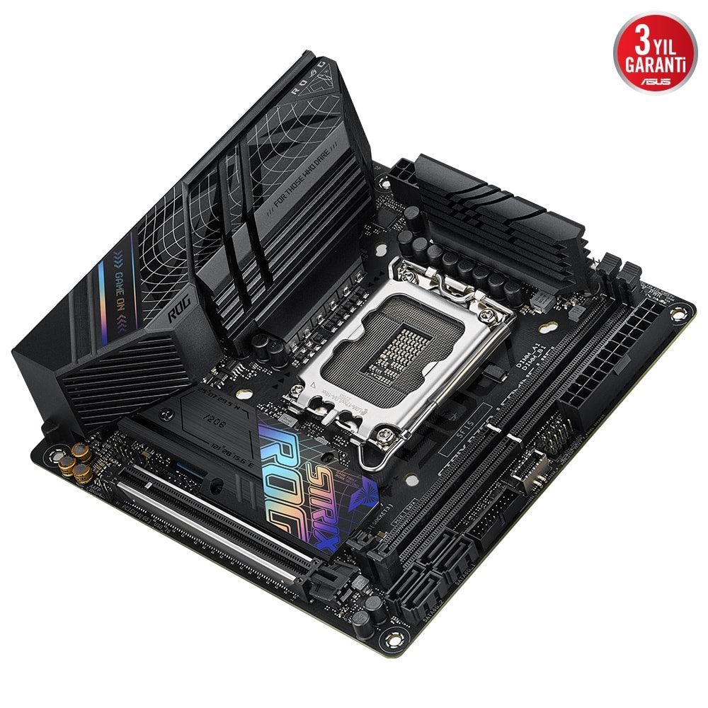 Asus ROG STRIX B760-I GAMING WIFI B760 DDR5 M.2 USB3.2 DP/HDMI PCI 4.0 1700p Anakart