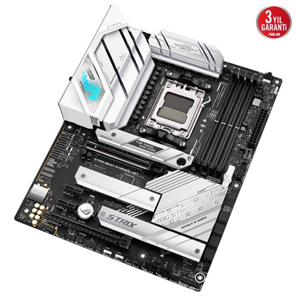 Asus ROG Strix B650-A Gaming WIFI AMD B650 6400 MHz (OC) DDR5 Soket AM5 ATX Anakart