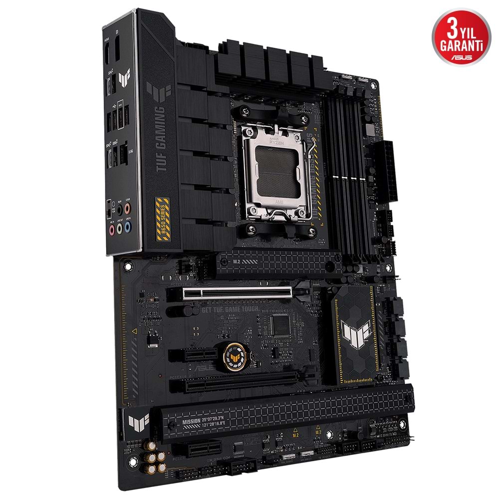 Asus TUF Gaming B650-Plus AMD B650 6400 MHz (OC) DDR5 Soket AM5 ATX Anakart