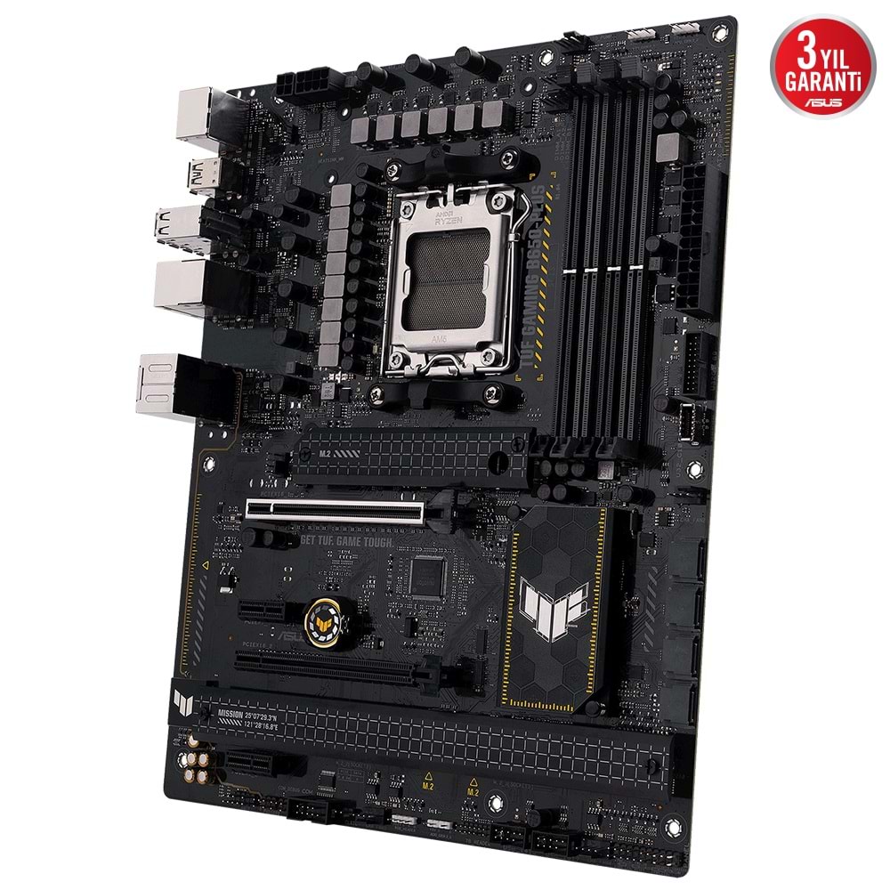 Asus TUF Gaming B650-Plus AMD B650 6400 MHz (OC) DDR5 Soket AM5 ATX Anakart