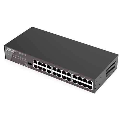 Ruijie Reyee RG-ES124GD 24-Port 10/100/1000 Yönetilemez Rack Mount Switch