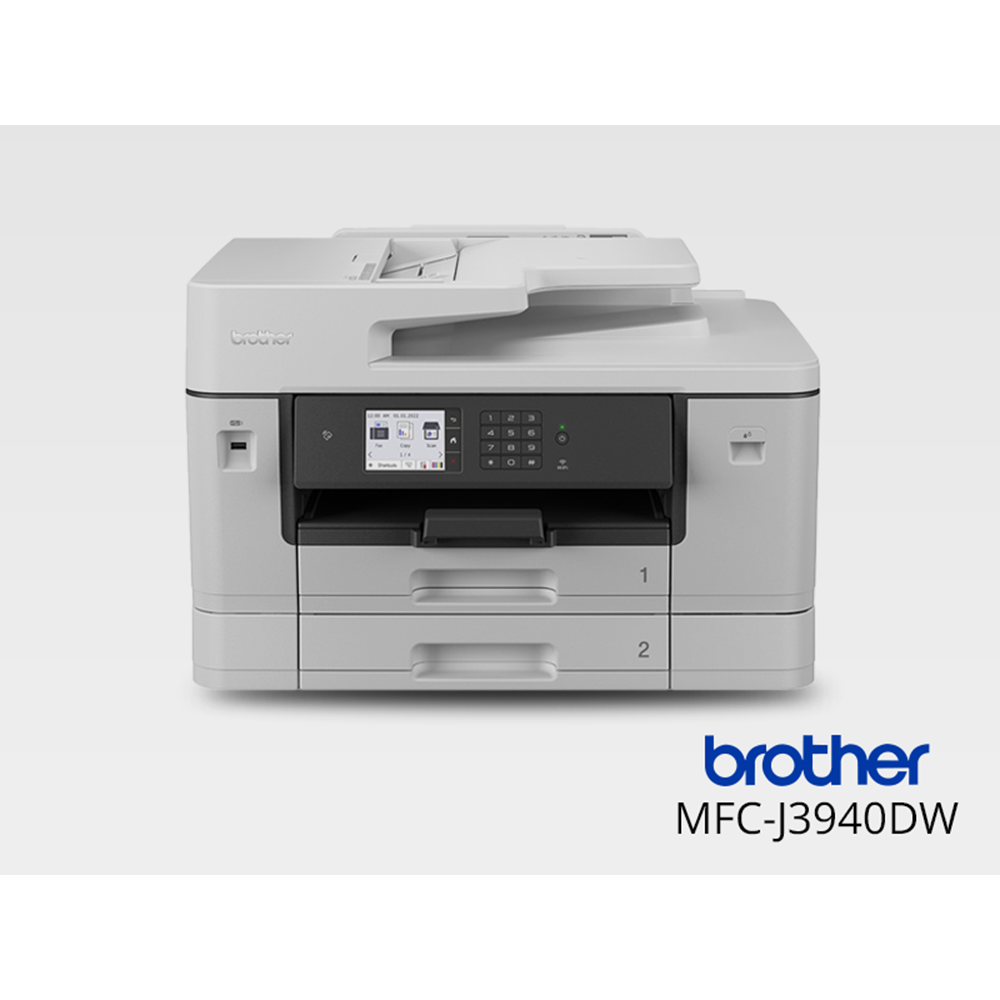 Brother MFC-J3940DW Mürekkep Püskürtmeli Çok Fonksiyonlu A3 Yazıcı Wi-Fi
