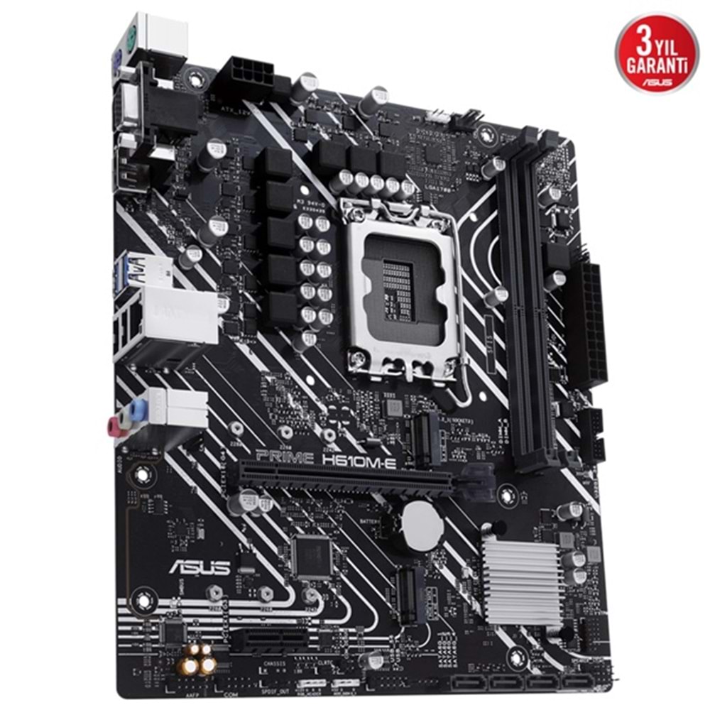 Asus Prime H610M-E-CSM Intel H610 5600 MHz DDR5 Soket 1700 mATX Anakart