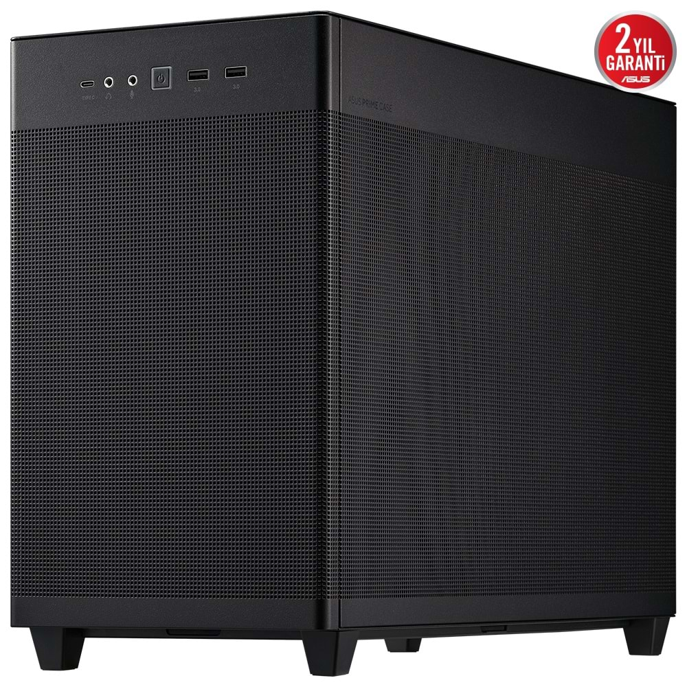 Asus Prime AP201 Micro ATX Bilgisayar Kasası Siyah