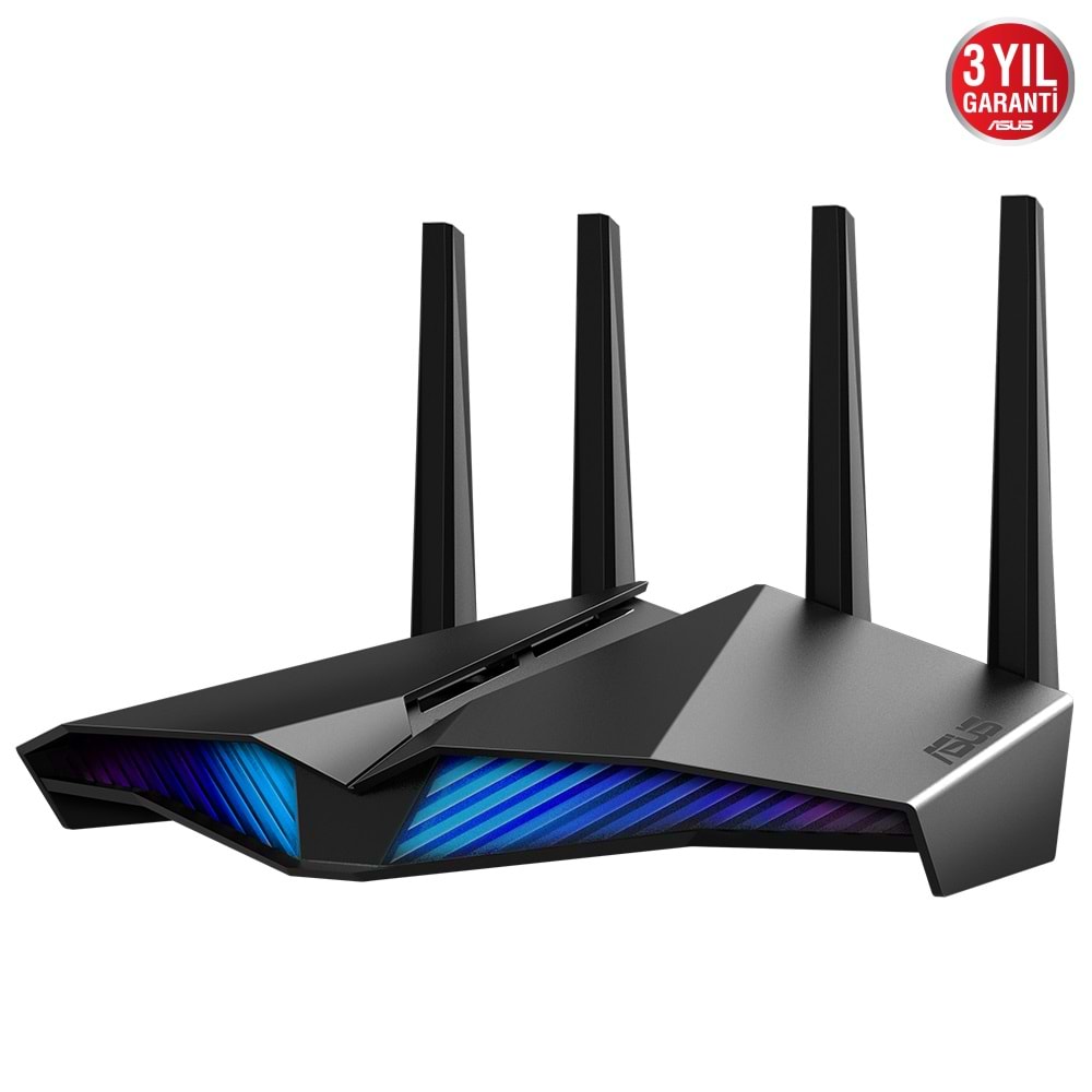 Asus DSL-AX82U Wi-Fi6 ADSL/VDSL DualBand Wi-Fi VPN 4 x Anten 4G 4x GigabitPort Firewall VPN Modem Router