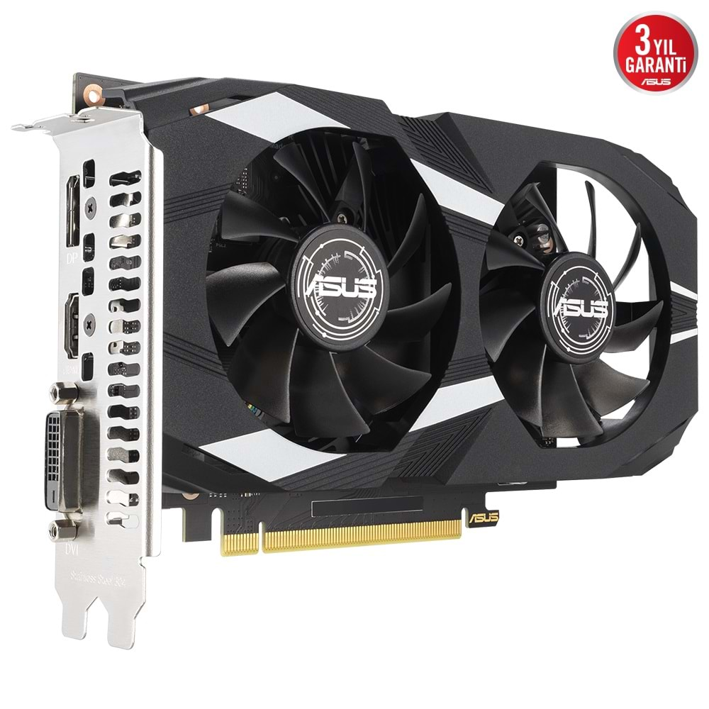 Asus NVIDIA Dual Geforce RTX 3050 OC Edition DUAL-RTX3050-O6G 6 GB GDDR6 128 Bit Ekran Kartı