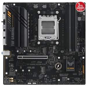 Asus TUF Gaming A620M-Plus AMD A620 6400 MHz (OC) DDR5 Soket AM5 mATX Anakart