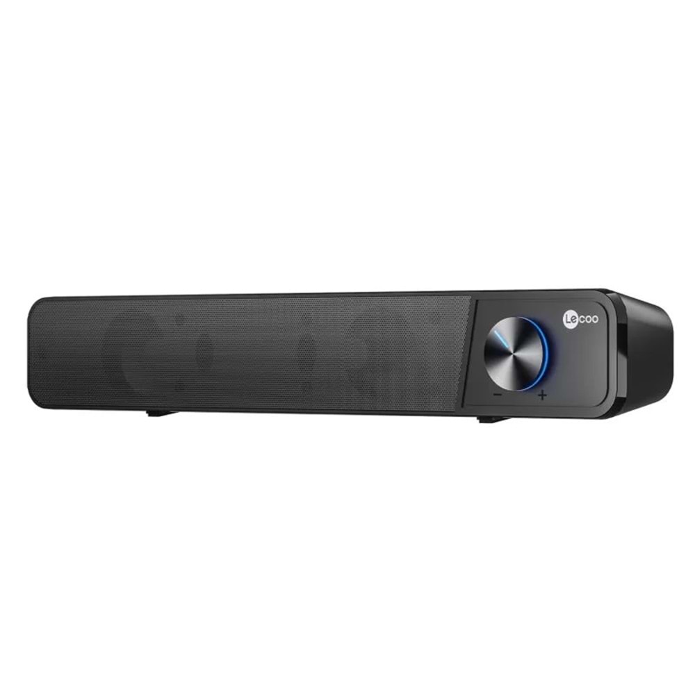 Lenovo Lecoo DS111-BT Bluetooth + Kablolu Stereo 6W Soundbar Taşınabilir Hoparlör Siyah