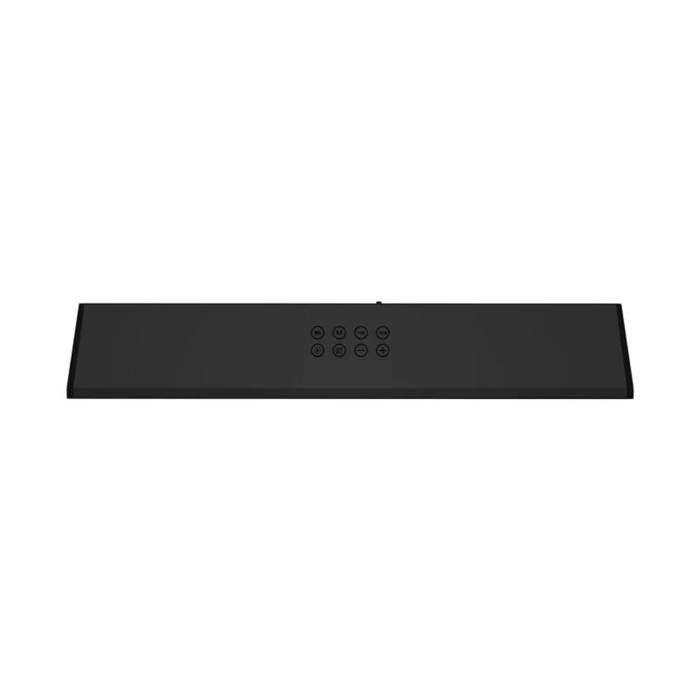 Lenovo Lecoo DS103 RGB Bluetooth Stereo Saat/Alarm 10W Soundbar Speaker Siyah