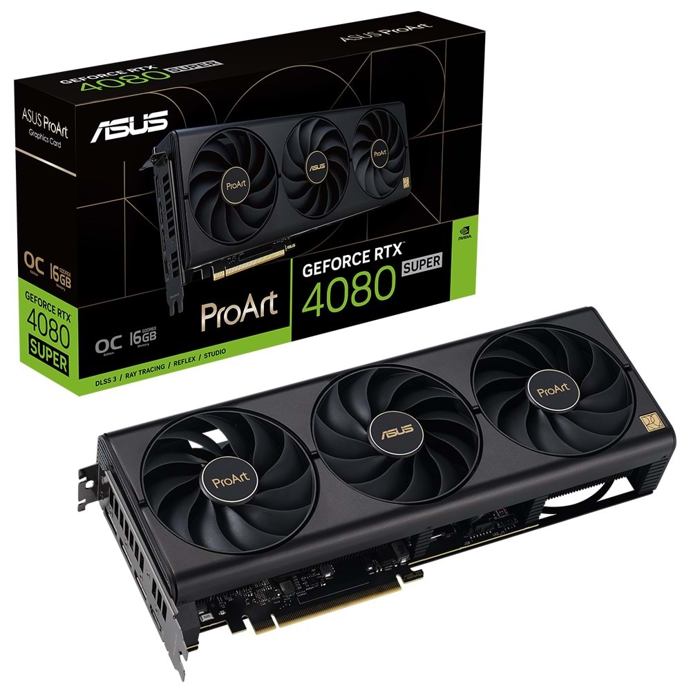 Asus PROART-RTX4080S-O16G 16 GB GDDR6X 256Bit Ekran Kartı