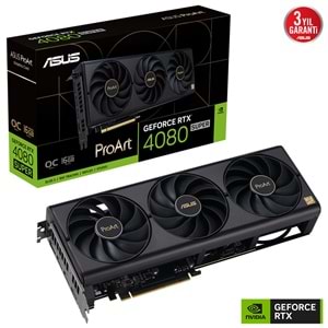 Asus PROART-RTX4080S-O16G 16 GB GDDR6X 256Bit Ekran Kartı
