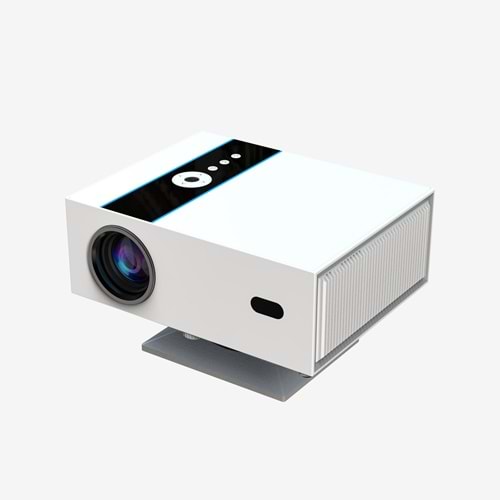Xnano X6 1080p Full HD 4K LED Projeksiyon, Android, Wi-Fi, Bletooth, Auto Focus, 15000 Lumen, White